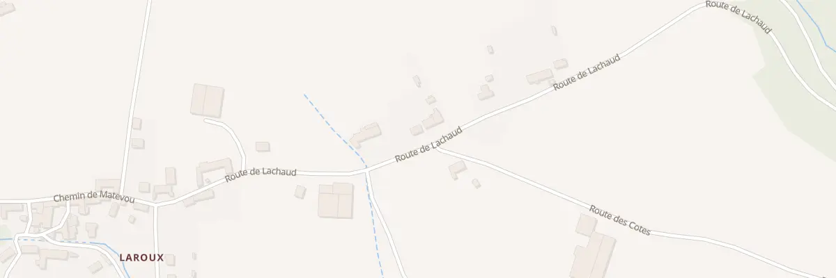 Plan du 18 Rte de Lachaud à Vorey
