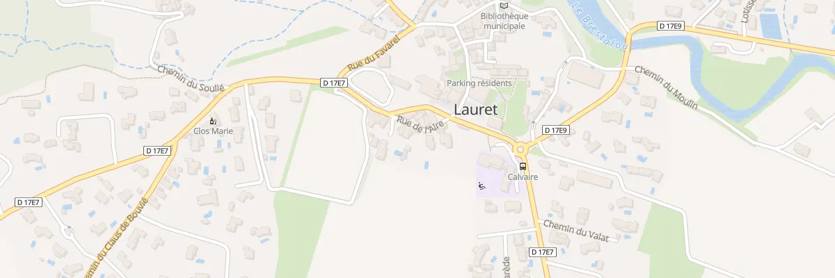 Plan du 5 Rue de l’Aire à Lauret