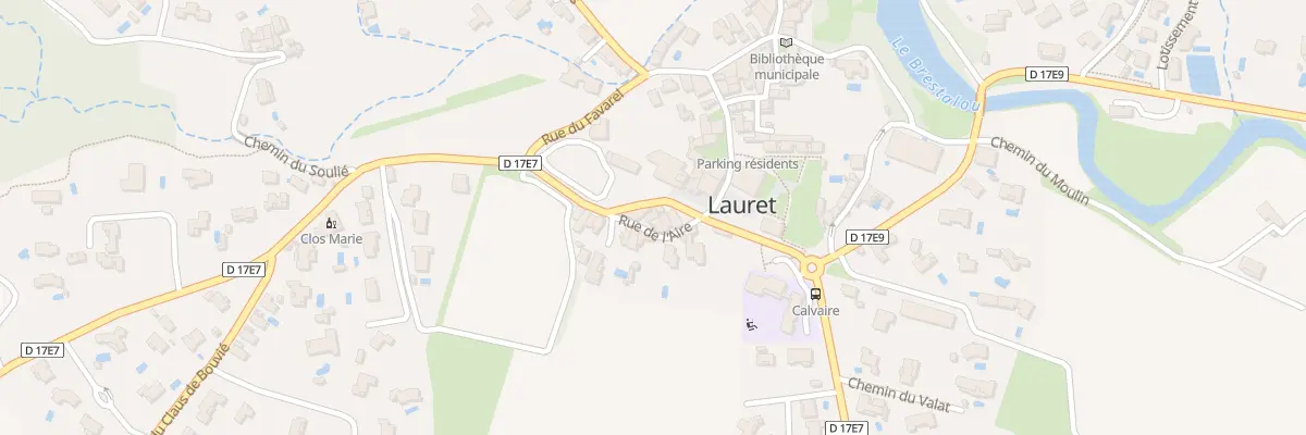 Plan du 6 Rue de l’Aire à Lauret