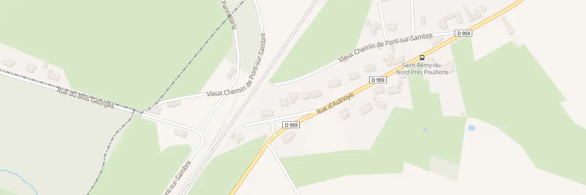 Plan du 100 Rue d’Aulnoye à Saint-Remy-du-Nord