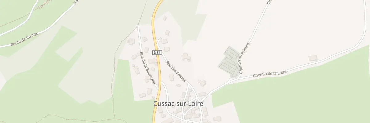 Plan du 4 Rue des Frênes à Cussac-sur-Loire