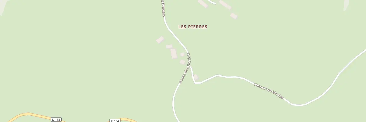 Plan du 2160 Rte des Bordets à Saint-Léger-de-Fougeret