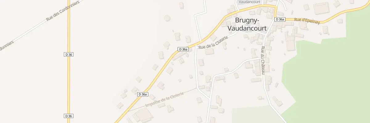 Plan du 5 Rue de la Grange Jabled à Brugny-Vaudancourt