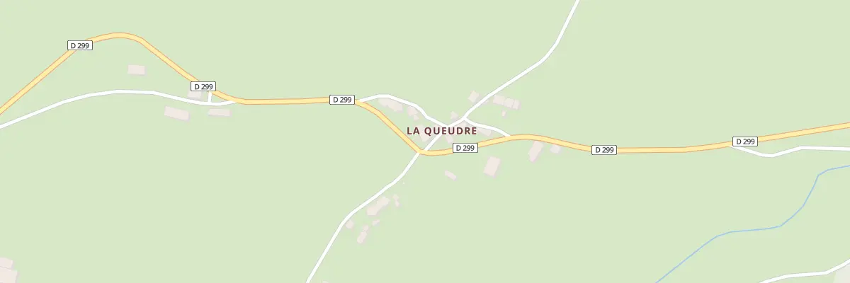 Plan du 92 La Queudre d’En Haut à Saint-Honoré-les-Bains