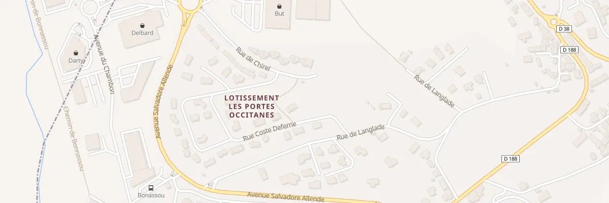 Plan du 27 Rue Coste Deferne au Puy-en-Velay