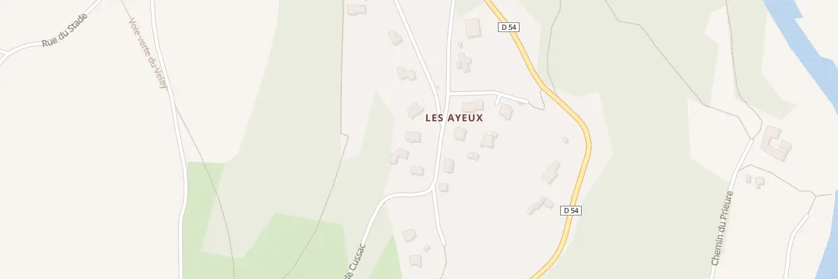 Plan du 5 Les Ayeux à Cussac-sur-Loire