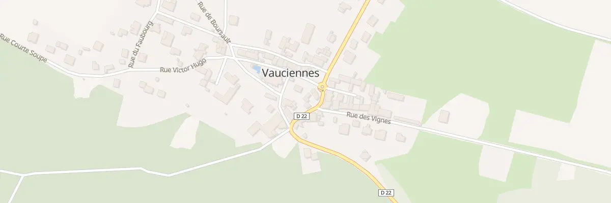 Plan du 1 Imp du General Leclerc à Vauciennes