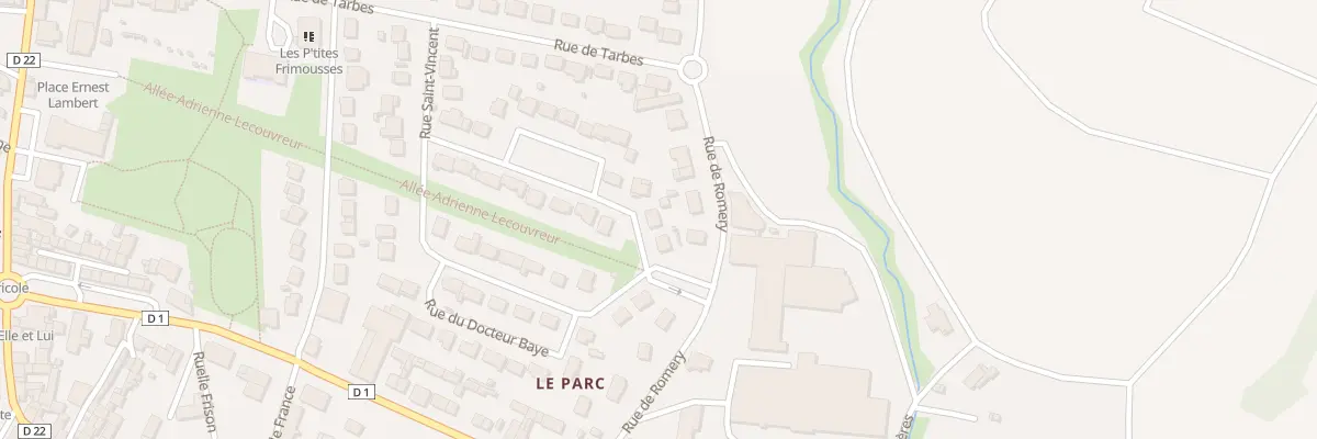 Plan du 9 Rue du Général de Gaulle à Damery