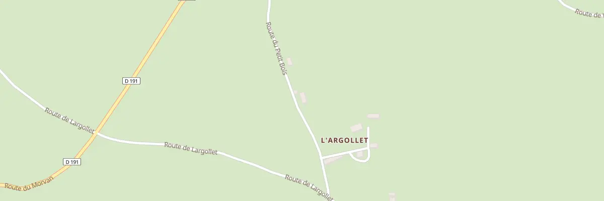 Plan du 33 L’Argollet à Fléty