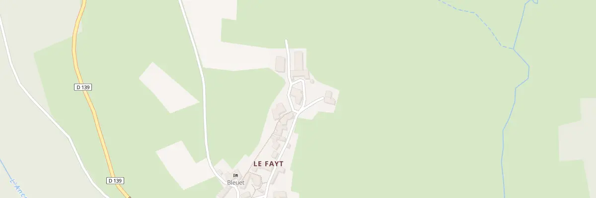 Plan du 5052 Le Fayt à Saint-Anthème
