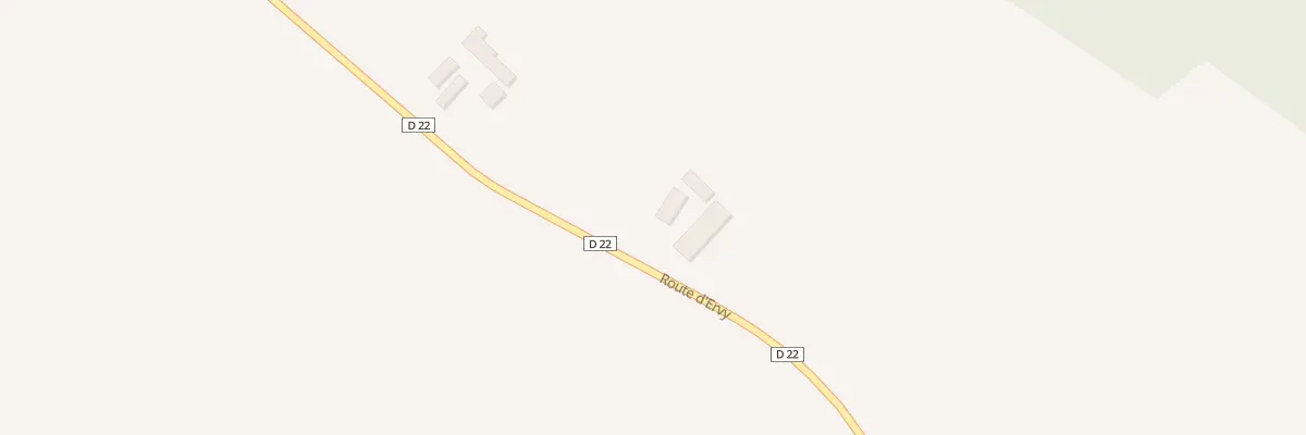 Plan du 7 Rte d’Ervy à Montfey