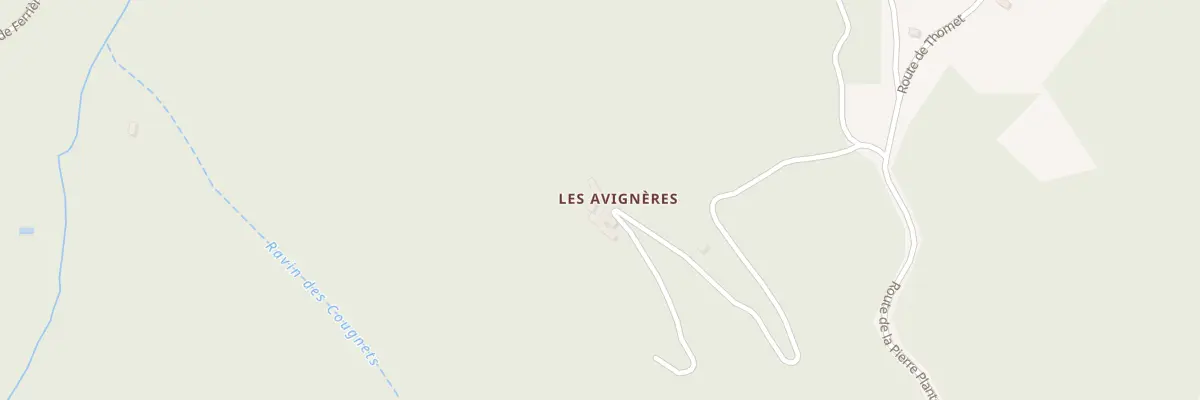 Plan du 5119 Les Avignieres à Saint-Michel-de-Dèze