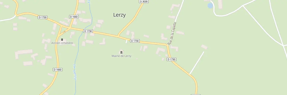 Plan du 8 Rue de la Mairie à Lerzy