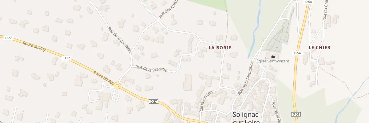 Plan du 2 Lot la Condamine à Solignac-sur-Loire