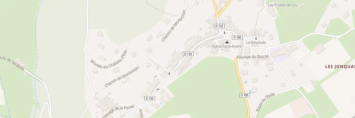 Plan du 26 Rue des Fontaines à Monoblet