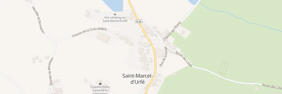 Plan du 5069 Bonnetan à Saint-Marcel-d’Urfé