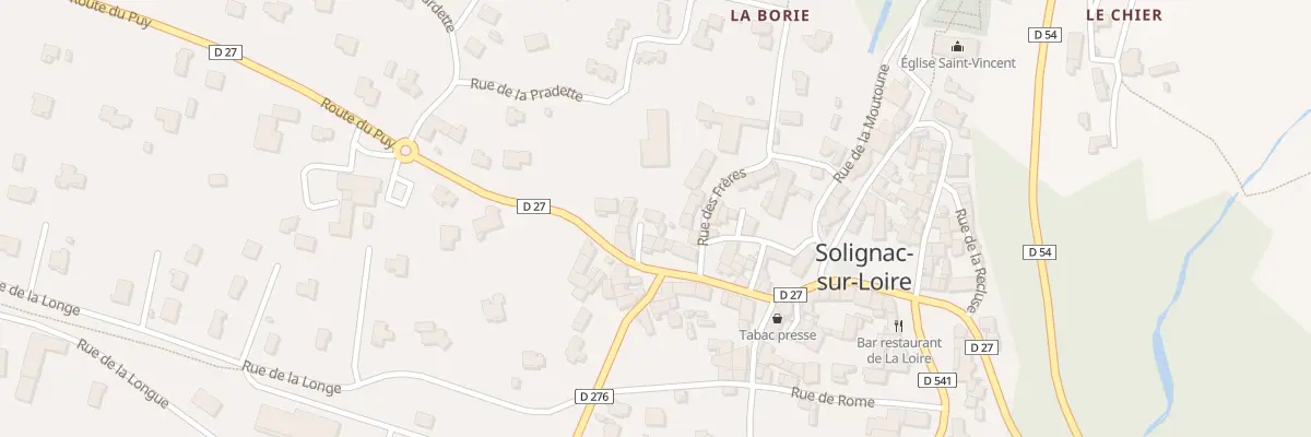 Plan du 2 Imp de l’Olme à Solignac-sur-Loire