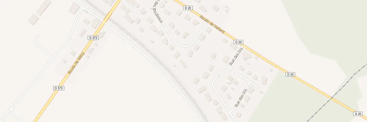 Plan du 14 Rue des Bouleaux à Mesgrigny