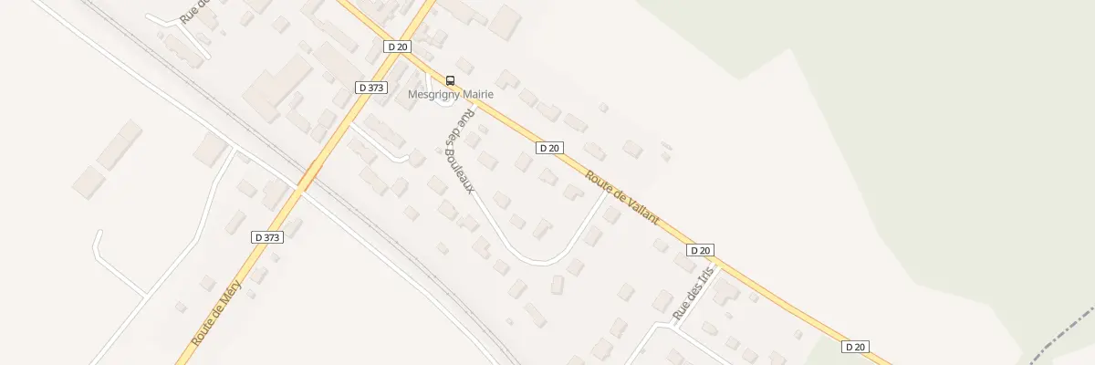 Plan du 6 Rte de Vallant à Mesgrigny