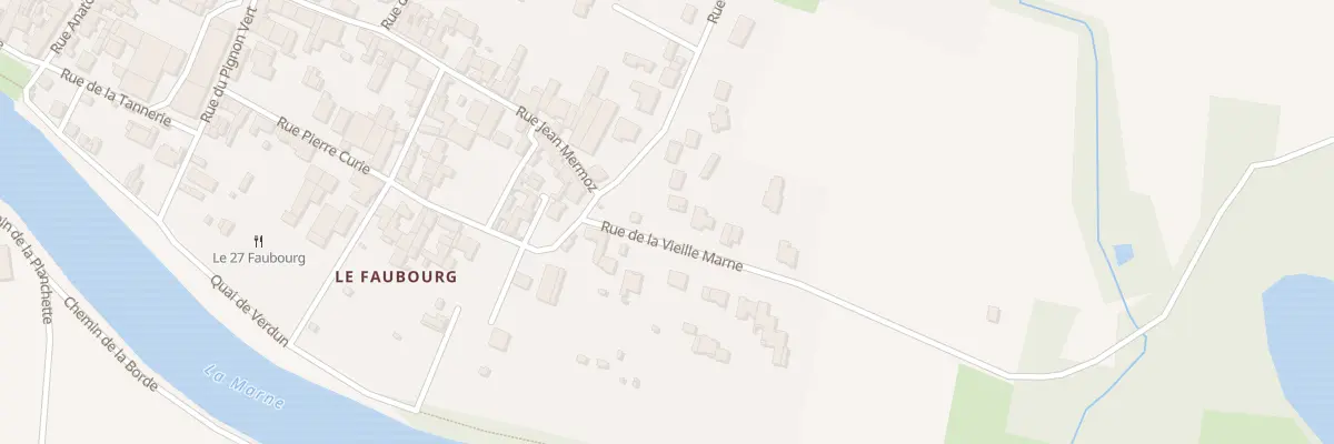 Plan du 5001 Rue de la Guinguette à Damery