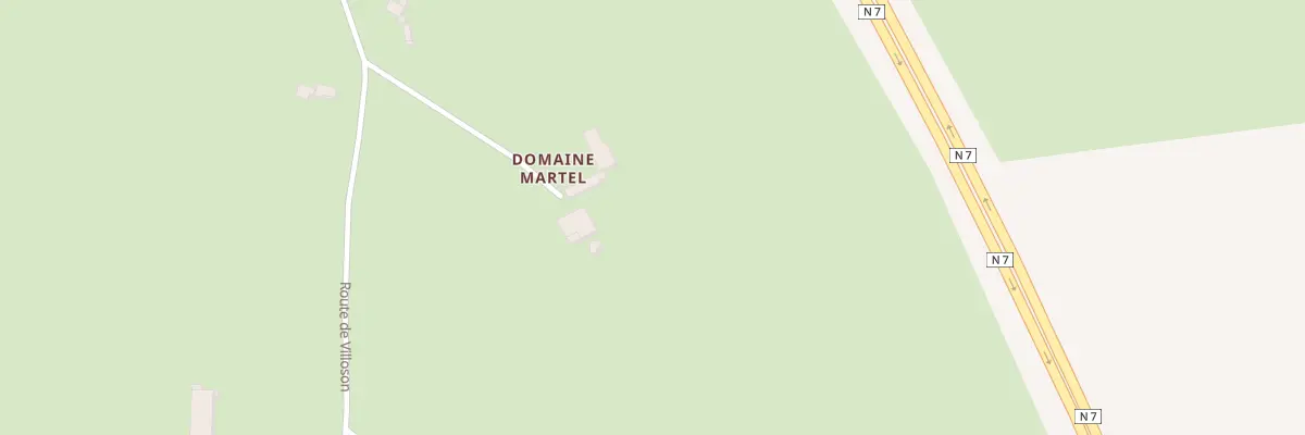 Plan du 410 Rte de Villoson à La Pacaudière