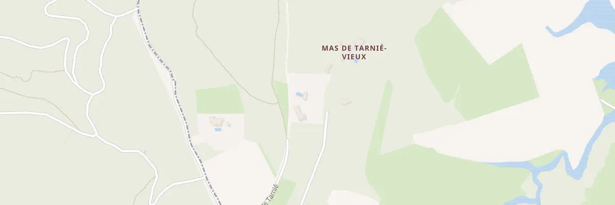 Plan du 724 Che de Tarnier à Assas