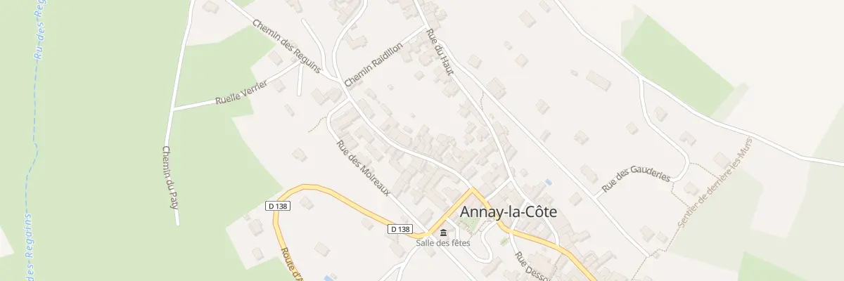Plan du 28 Rue du Bas à Annay-la-Côte