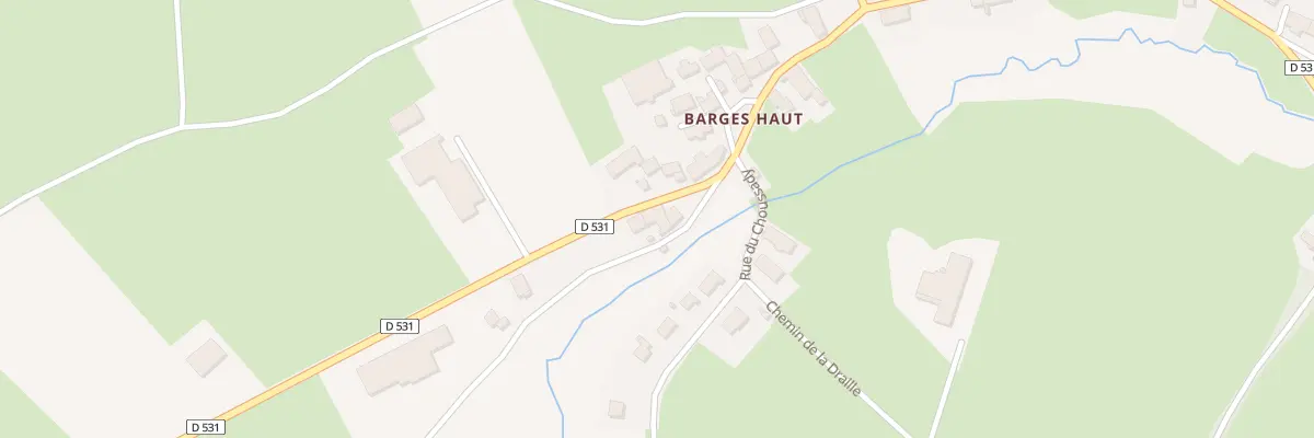 Plan du 4 Prom du Marais à Barges