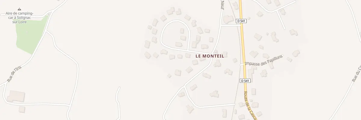Plan du 40 Lot le Pré Neuf à Solignac-sur-Loire
