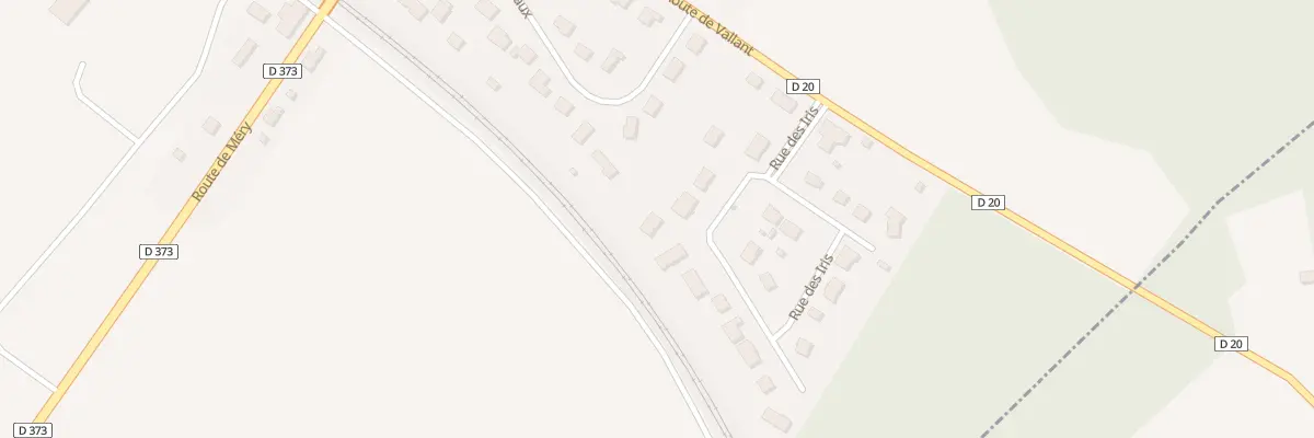 Plan du 9 Rue des Iris à Mesgrigny