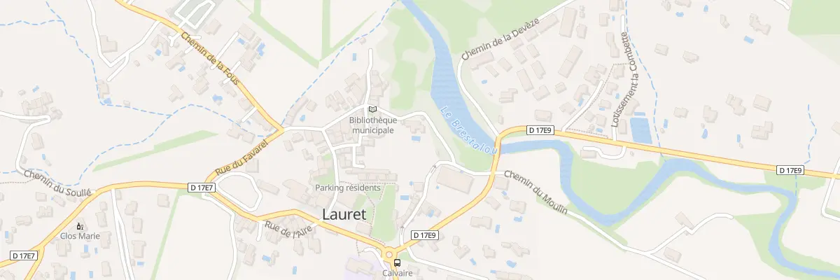 Plan du 4 Rue de la Conque à Lauret