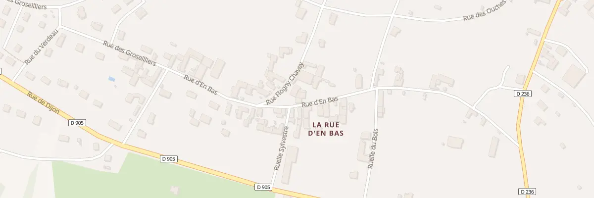 Plan du 19 Rue d’En Bas à Flogny-la-Chapelle