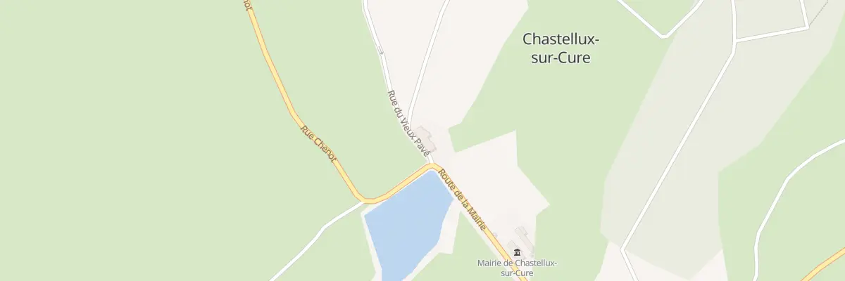 Plan du 2 Rue du Vieux Pave à Chastellux-sur-Cure