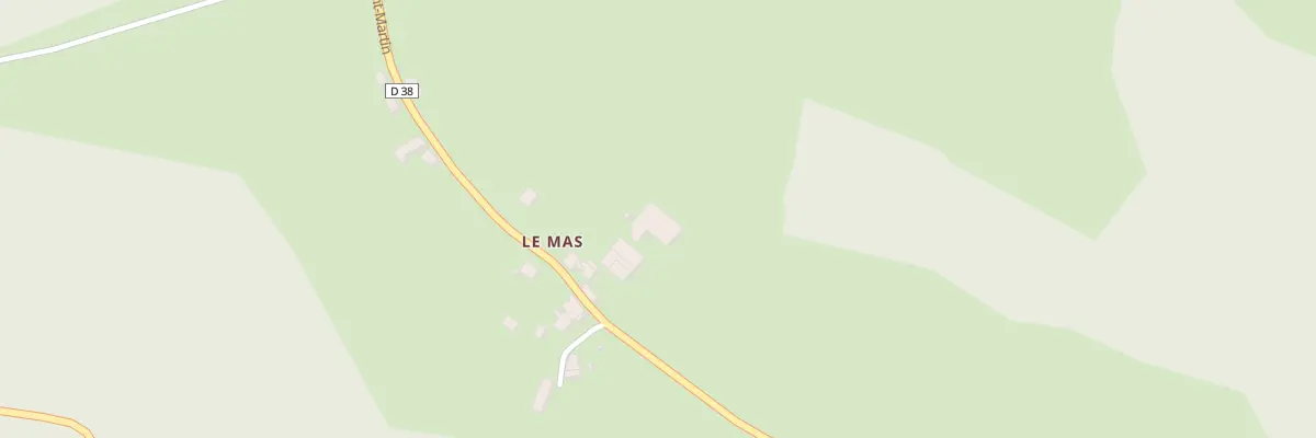 Plan du 2966 Rte de St Martin Le Mas à Vêtre-sur-Anzon