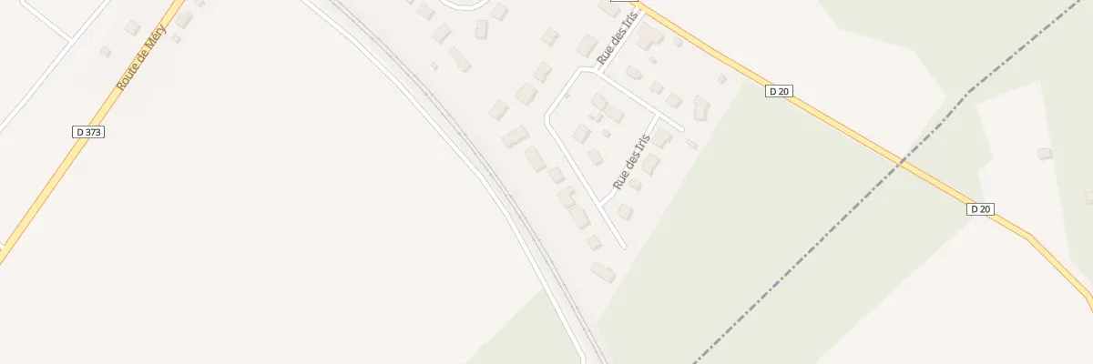 Plan du 15 Rue des Iris à Mesgrigny