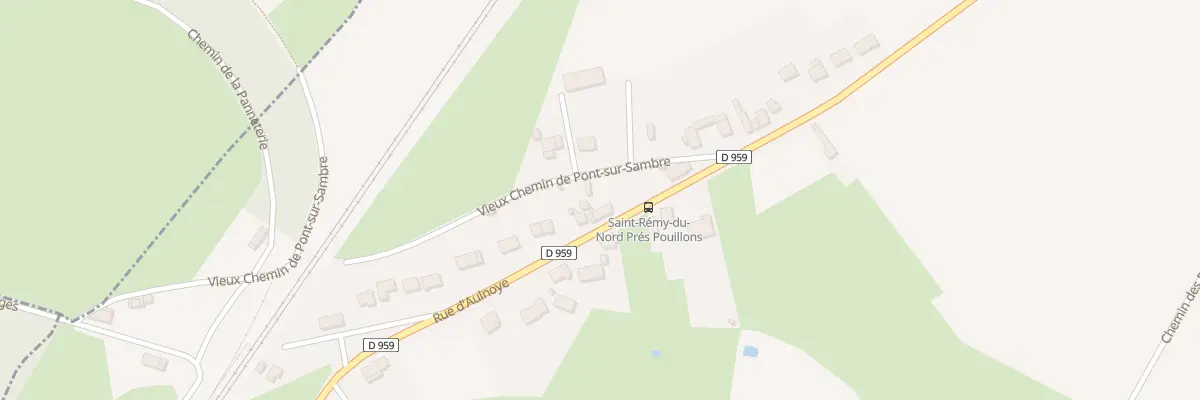 Plan du 84 Rue d’Aulnoye à Saint-Remy-du-Nord