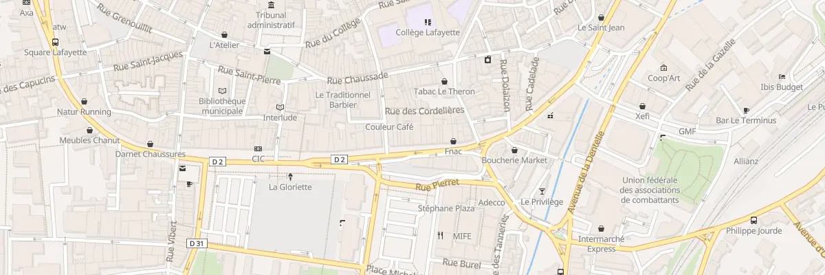 Plan du 9 Bd Maréchal Fayolle au Puy-en-Velay