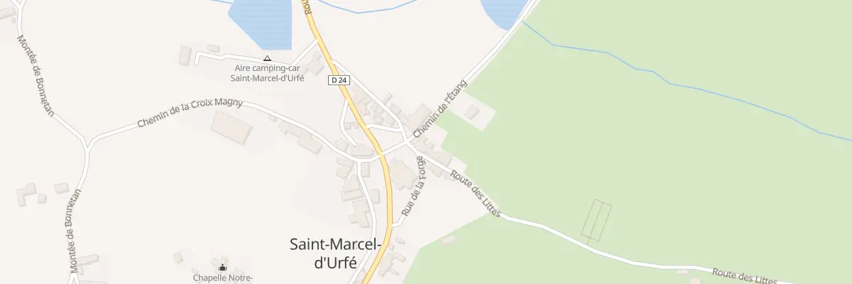 Plan du 5010 Le Bourg à Saint-Marcel-d’Urfé