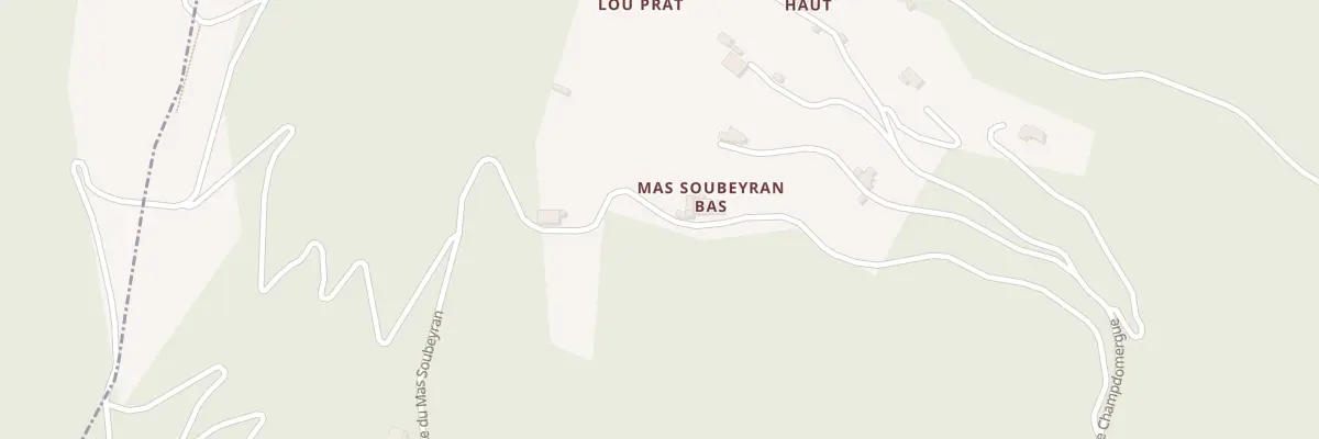 Plan du 5248 Le Mas Soubeyran à Saint-Michel-de-Dèze