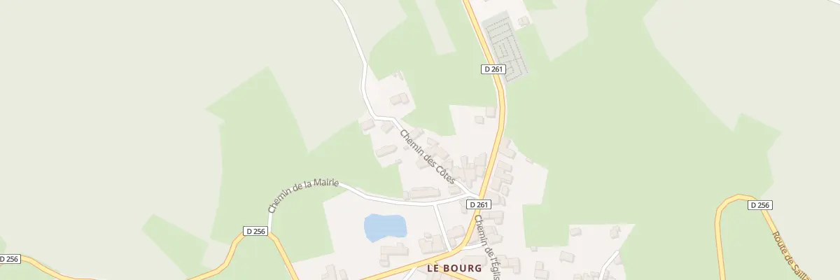 Plan du 5080 Le Bourg à Églisolles