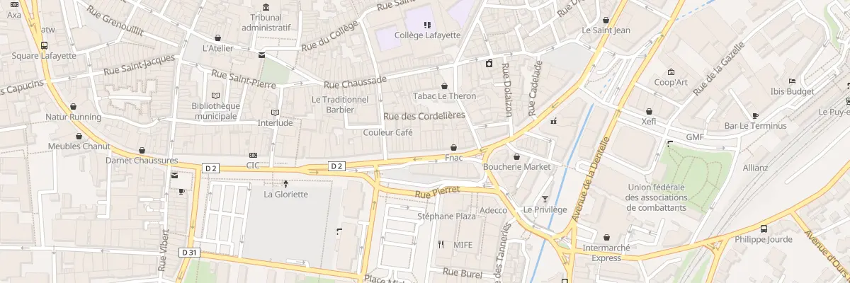 Plan du 13 Bd Maréchal Fayolle au Puy-en-Velay