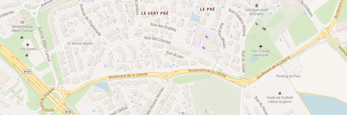 Plan du 14 Rue du Jeu à Clapiers
