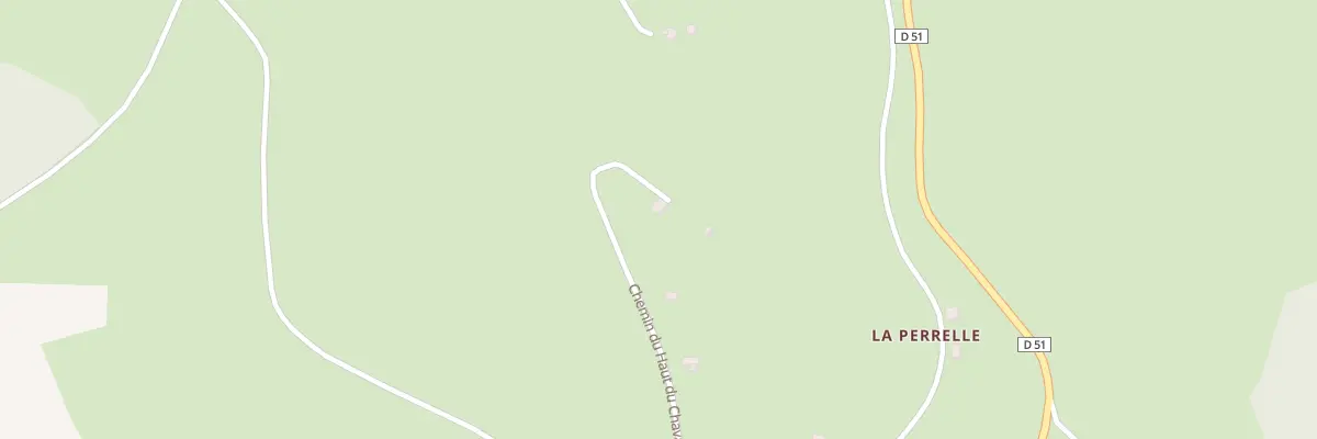Plan du 9T Che du Haut de Chavanon à Arcon