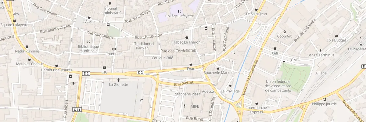 Plan du 17 Bd Maréchal Fayolle au Puy-en-Velay