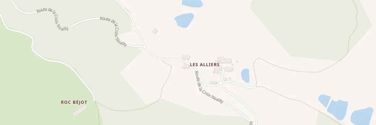 Plan du 775 Rte de la Croix Noailly à Ambierle