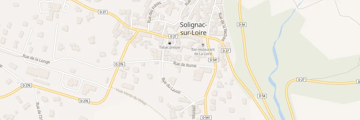 Plan du 4 Rue de Rome à Solignac-sur-Loire