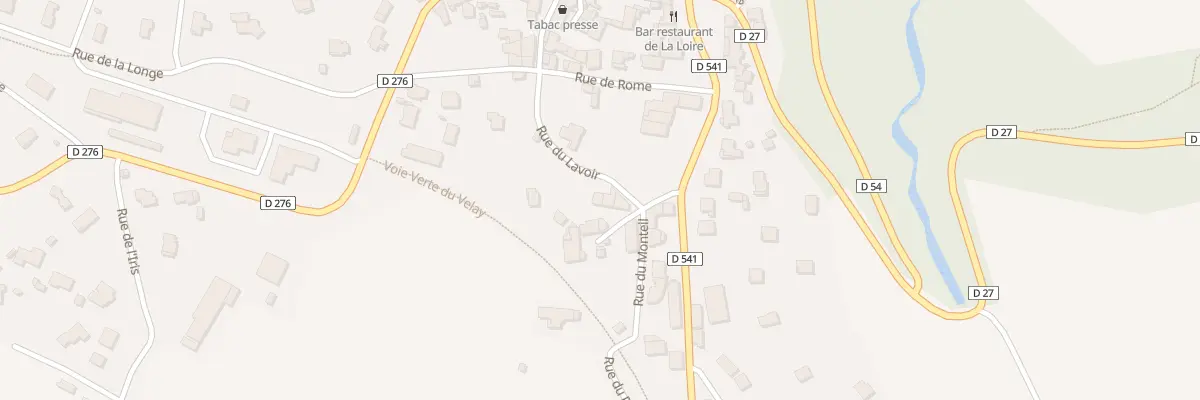 Plan du 6 Rue du Lavoir à Solignac-sur-Loire