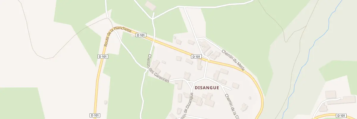 Plan du 469 Rte de la Planchette à Sauvain