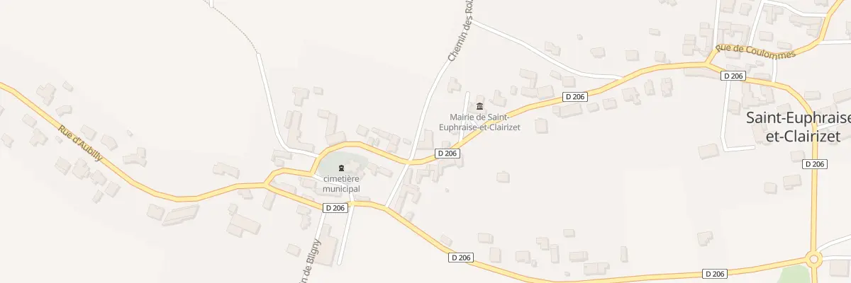 Plan du 16 Rue des Tilleuls à Saint-Euphraise-et-Clairizet