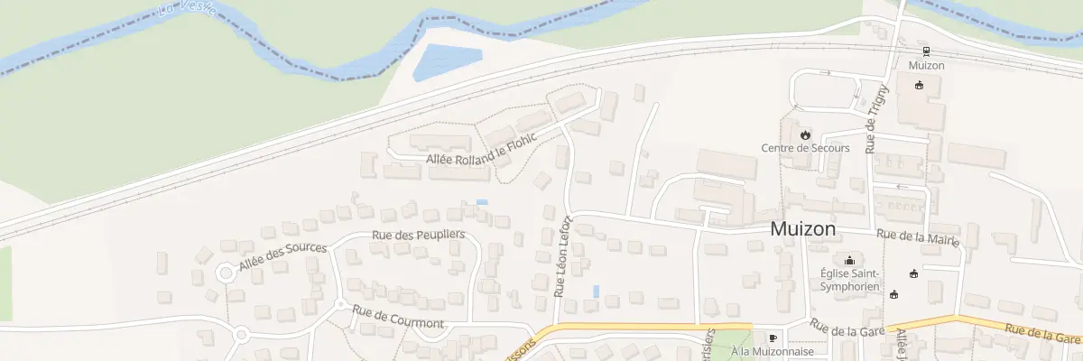 Plan du 10 Rue Leon Lefort à Muizon